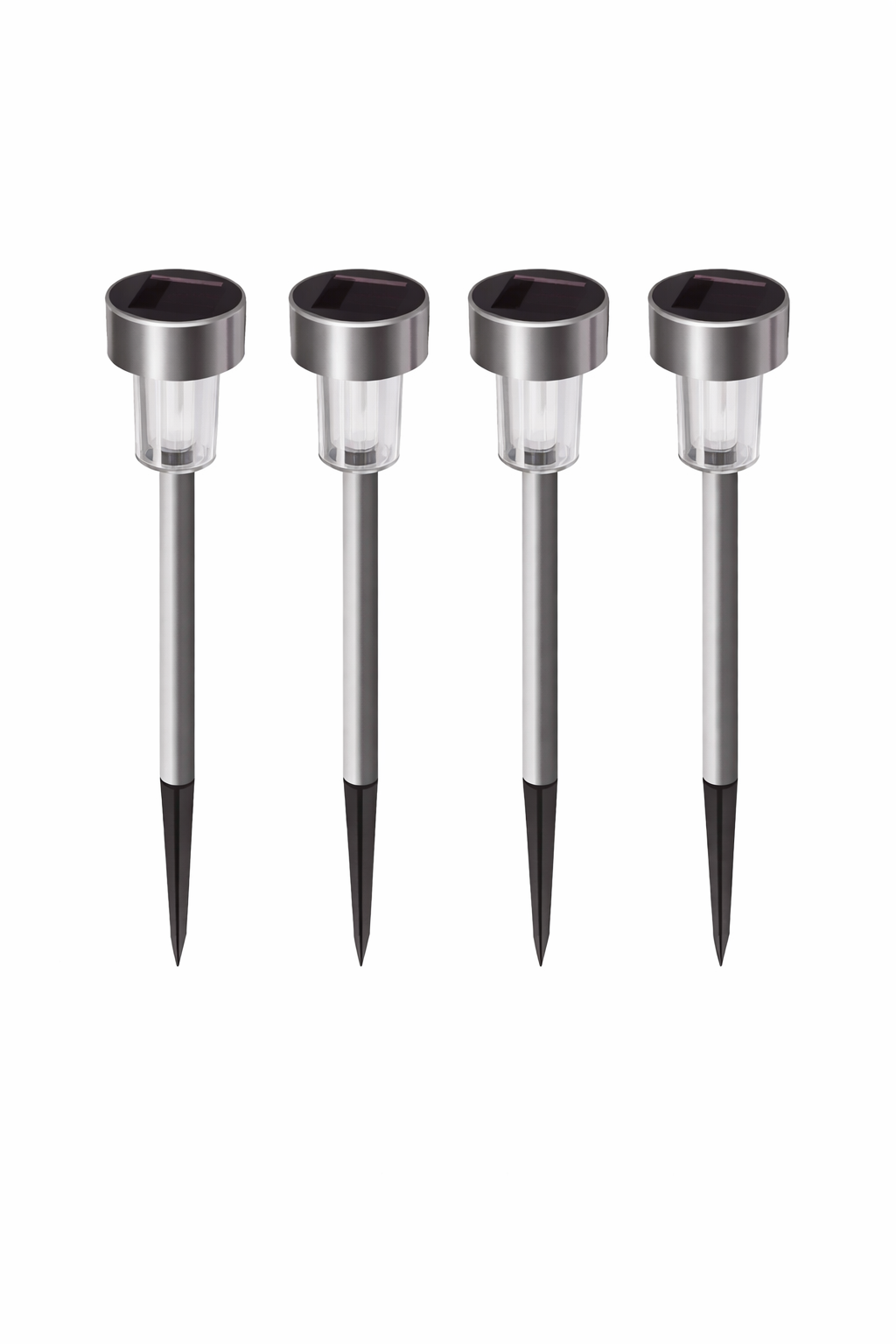 Solar LED Garden Light (Pack 4)