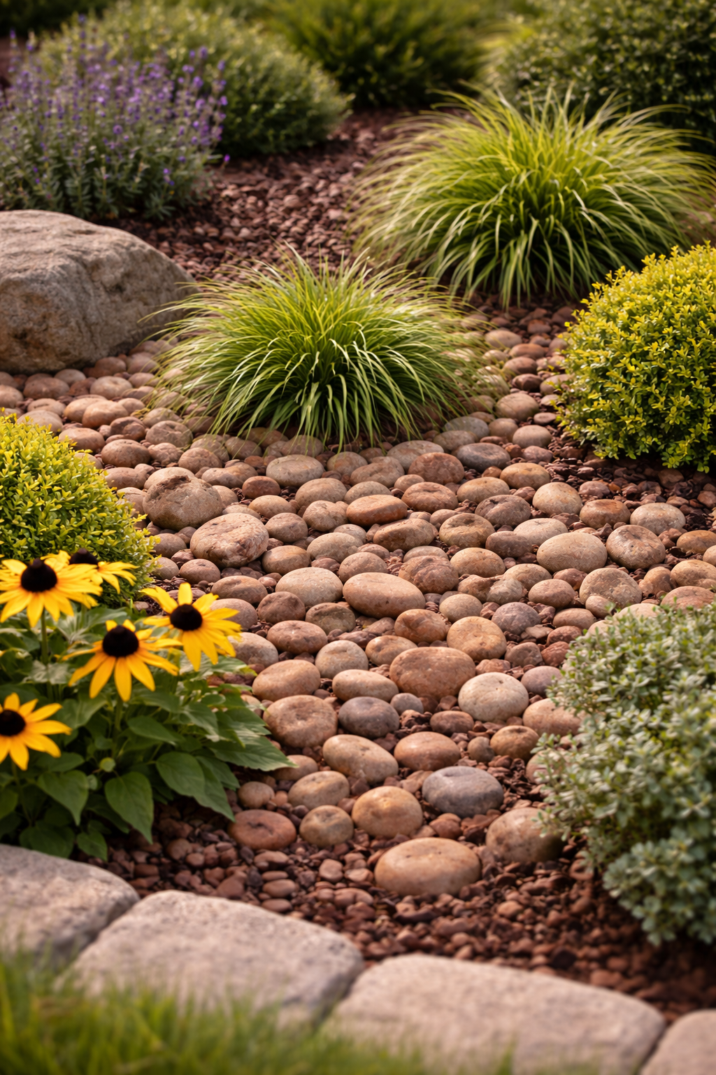 Multi Red Pebbles