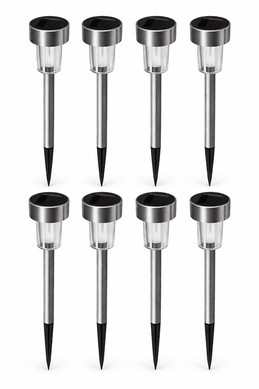 Solar LED Garden Light (Pack 8)