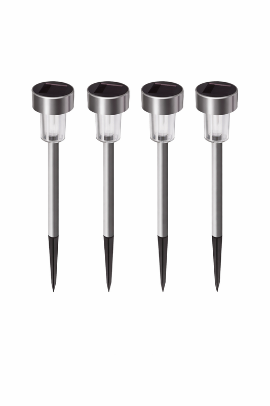 Solar LED Garden Light (Pack 4)