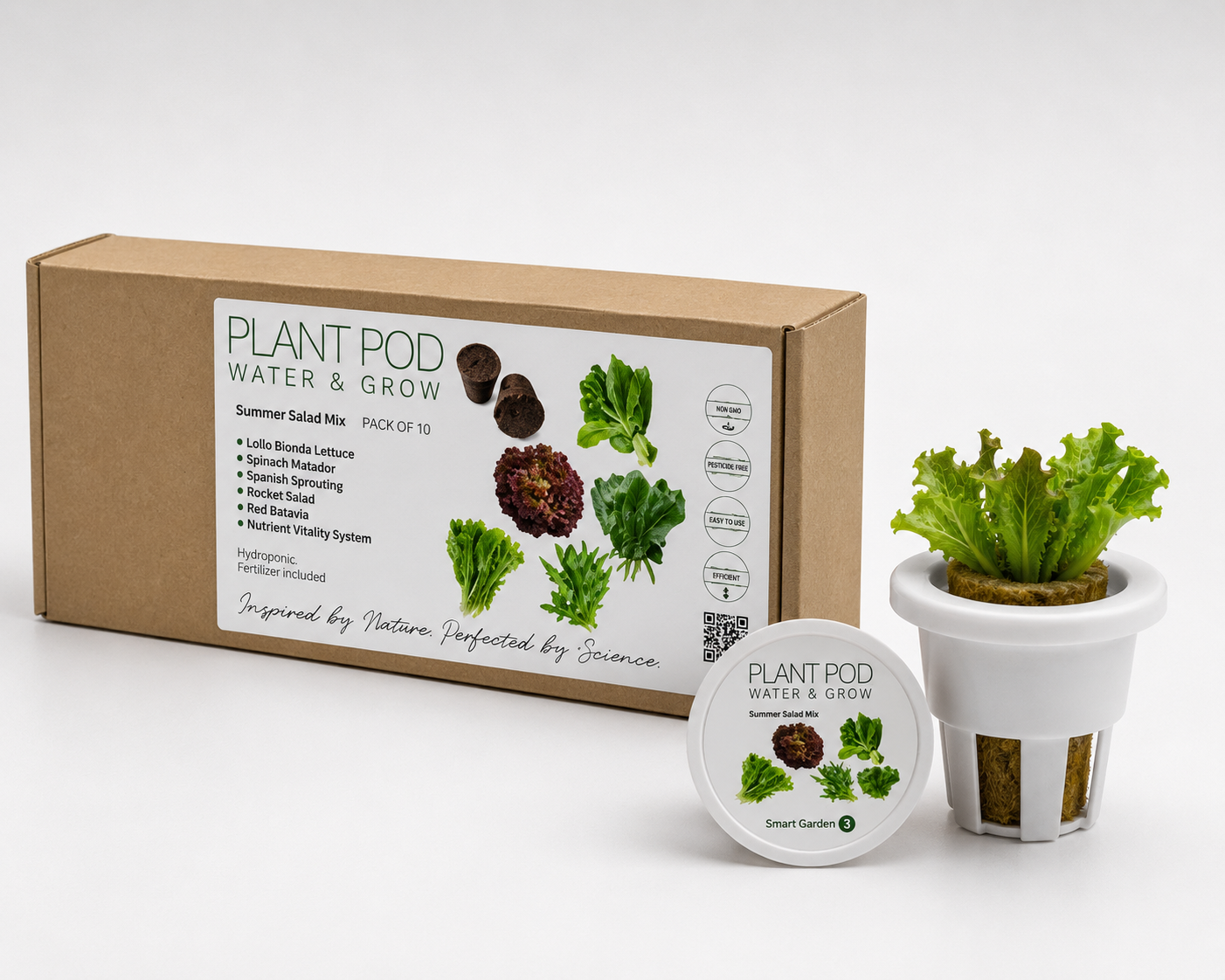 Hydroponic Summer Salad Pod Kit